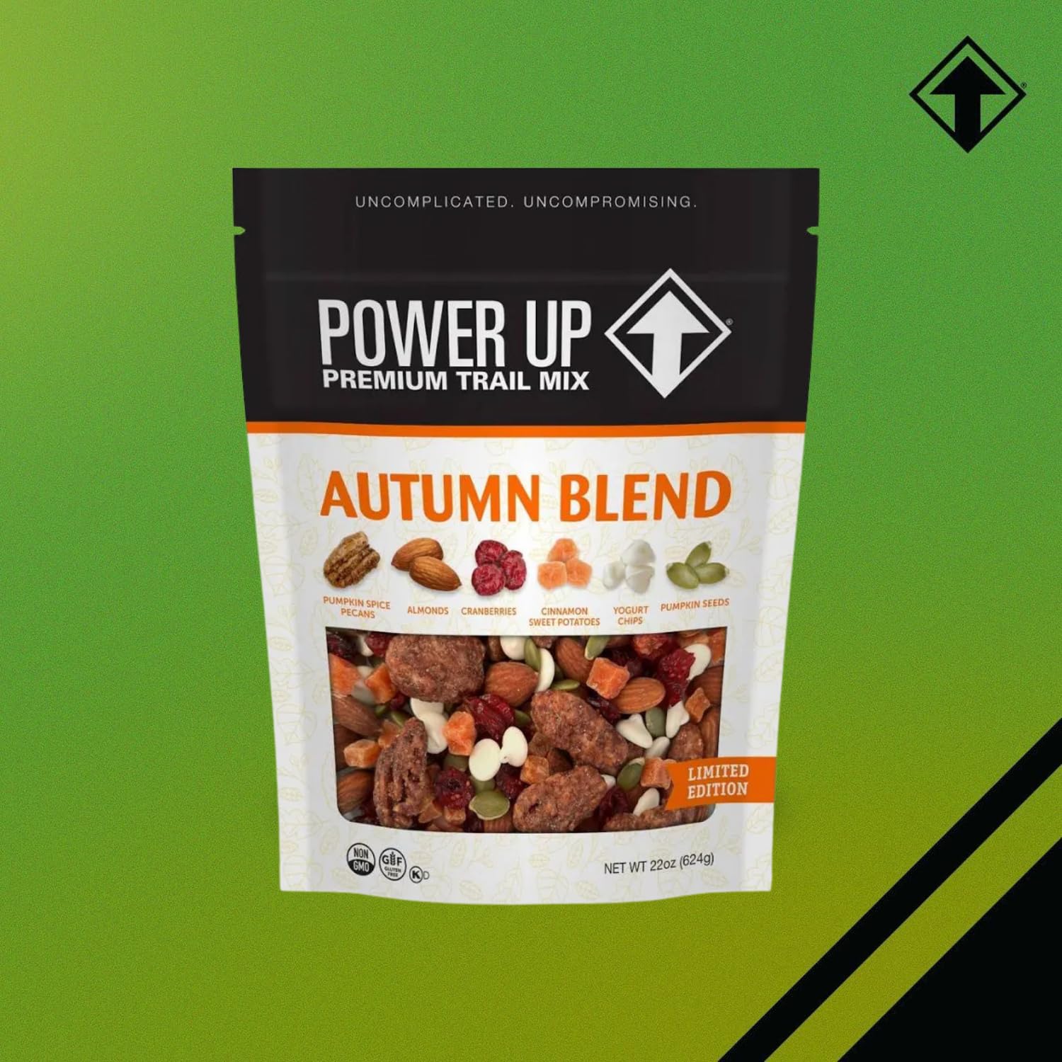 Gourmet Nut Power Up Trail Mix 26 Ounce Bags - Mega Omega Trail Mix - Amazon 786
