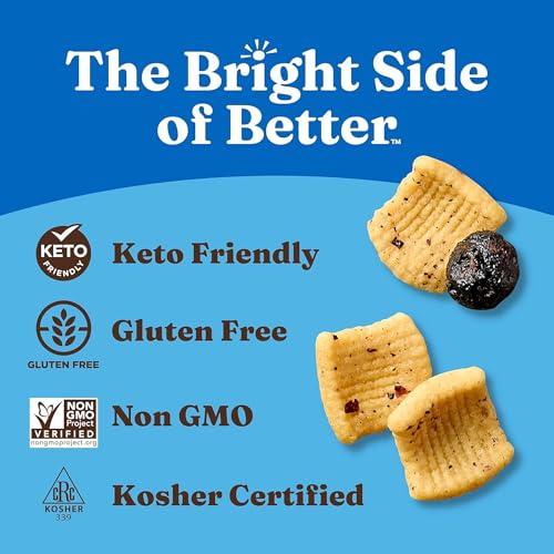 Catalina Crunch Protein Cereal Blueberry Muffin – Keto, Gluten Free, No Added Sugar, High Protein – Big 24 oz Family Size Bag, Low Carb Breakfast Cereal - Amazon 786