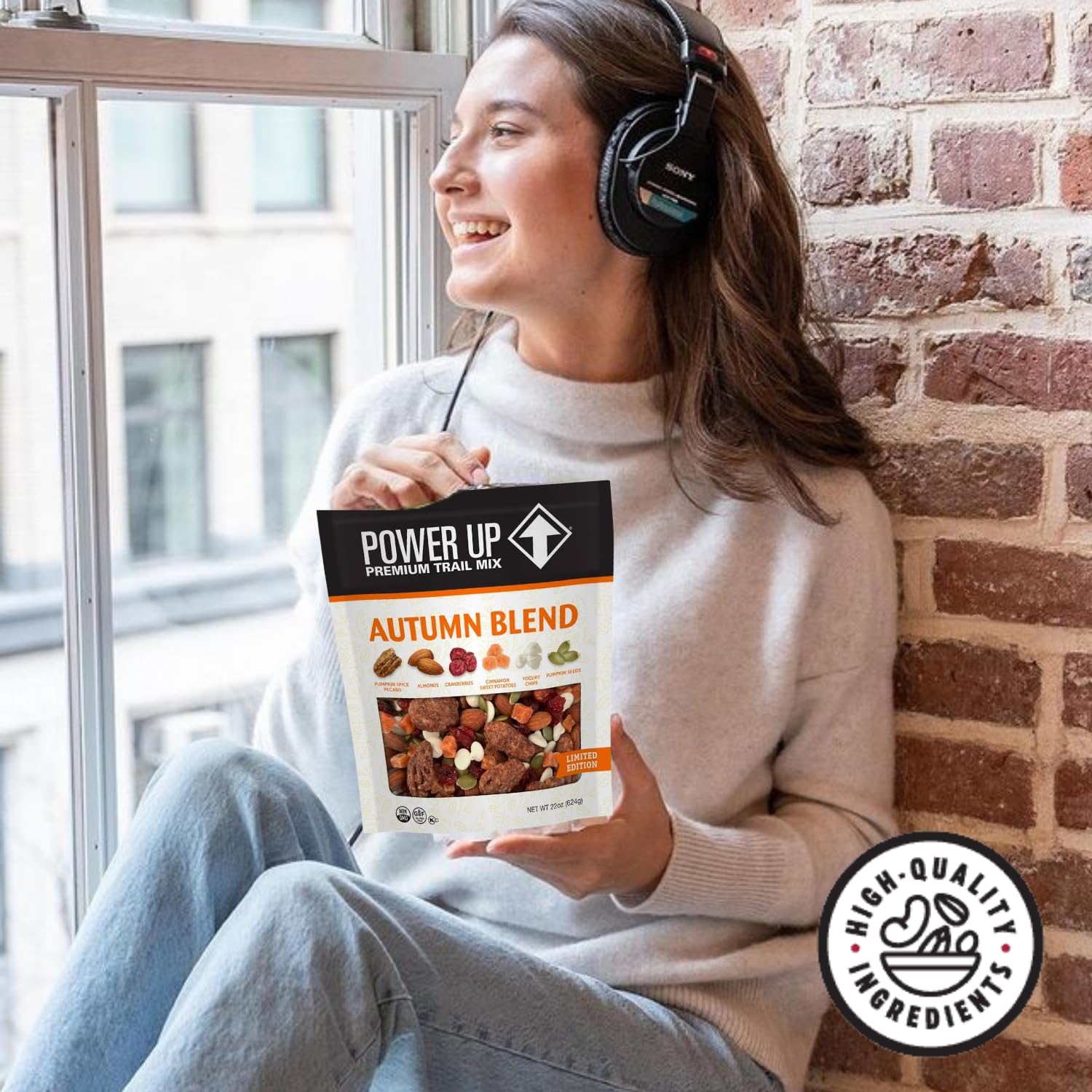 Gourmet Nut Power Up Trail Mix 26 Ounce Bags - Mega Omega Trail Mix - Amazon 786